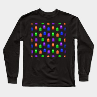 Ghost pattern Halloween Long Sleeve T-Shirt